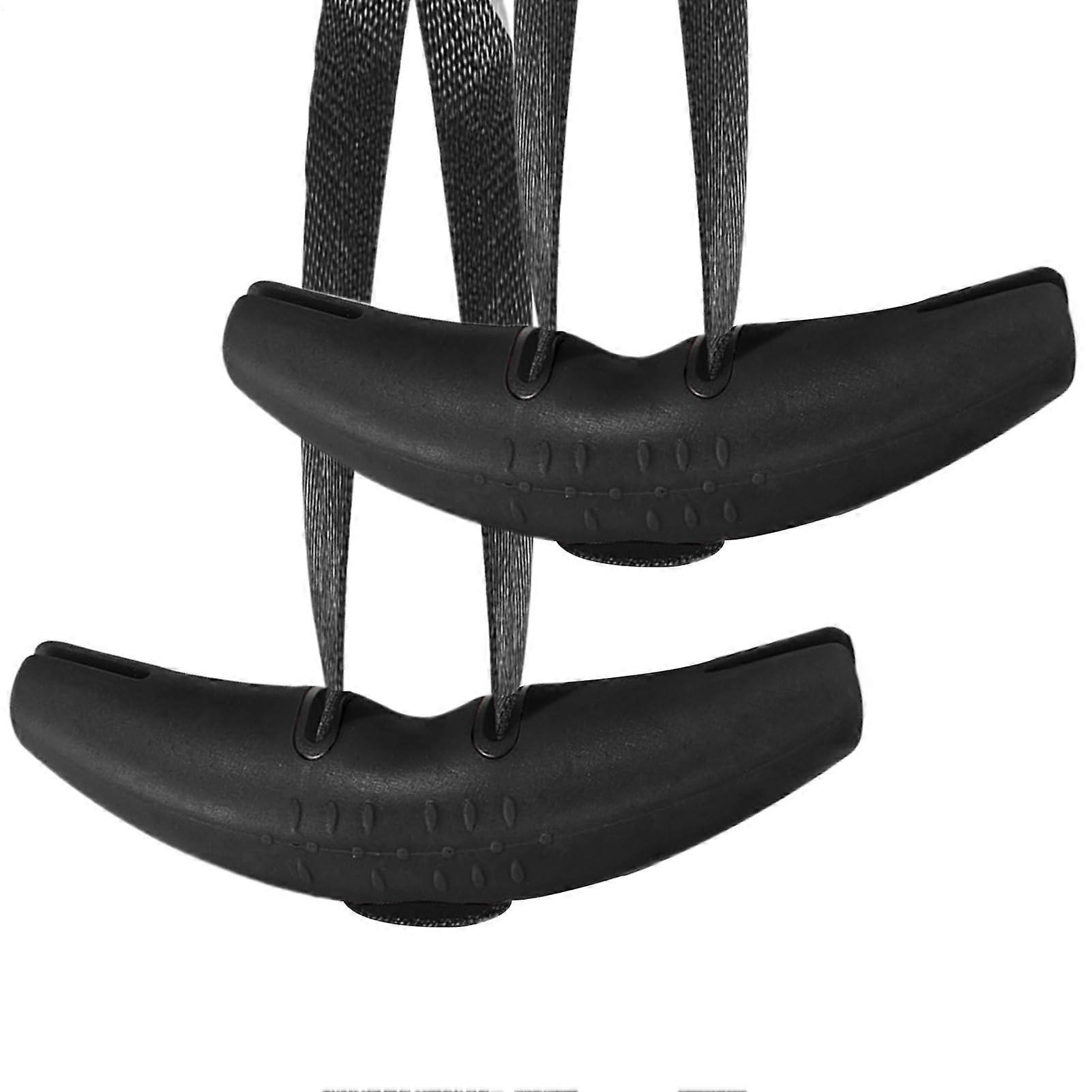 Neutral Grip Pull-Up Straps - 1 Pair Non-Slip Adjustable Suspension Training Equipment for Full Body Workouts