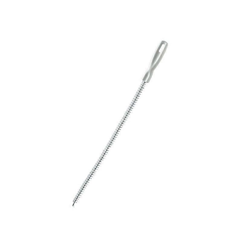 Sink drain brush, Plastic, 45 cm, Grey