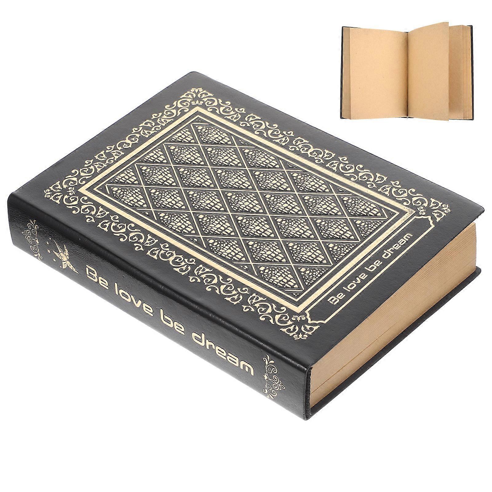 Travel Journal Diary Rectangular Creative Writing present Giving Vintage Style 18x13x3cm PU Leather 1Pack