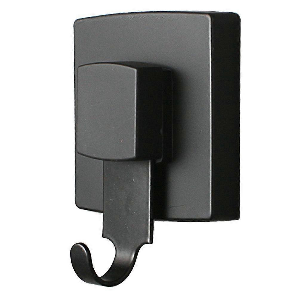 Household Hook Removable Wall Hook Non-Punching Suck Cup Hook Black 9x6x5cm 1Set