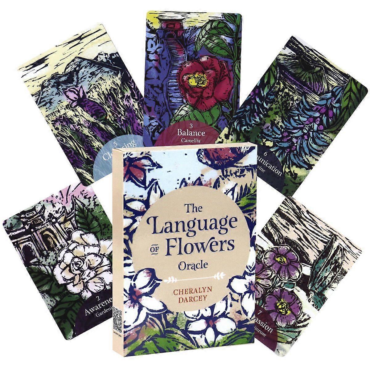 Flower Oracle Cards: Sacred Plants Deck - Nature's Wisdom