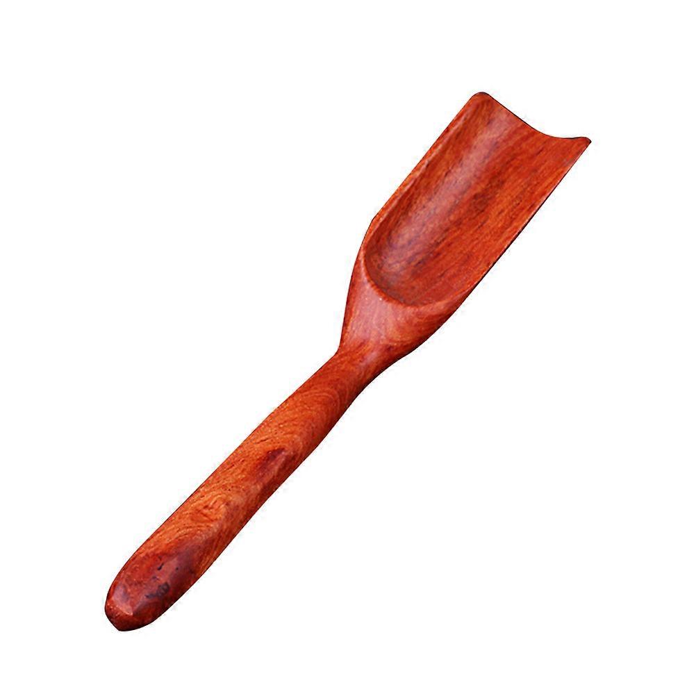 Loose Tea Scoop Bamboo Teaspoon Ergonomic Handle Design For Afternoon Tea 17.6*3*2cm 1Pcs