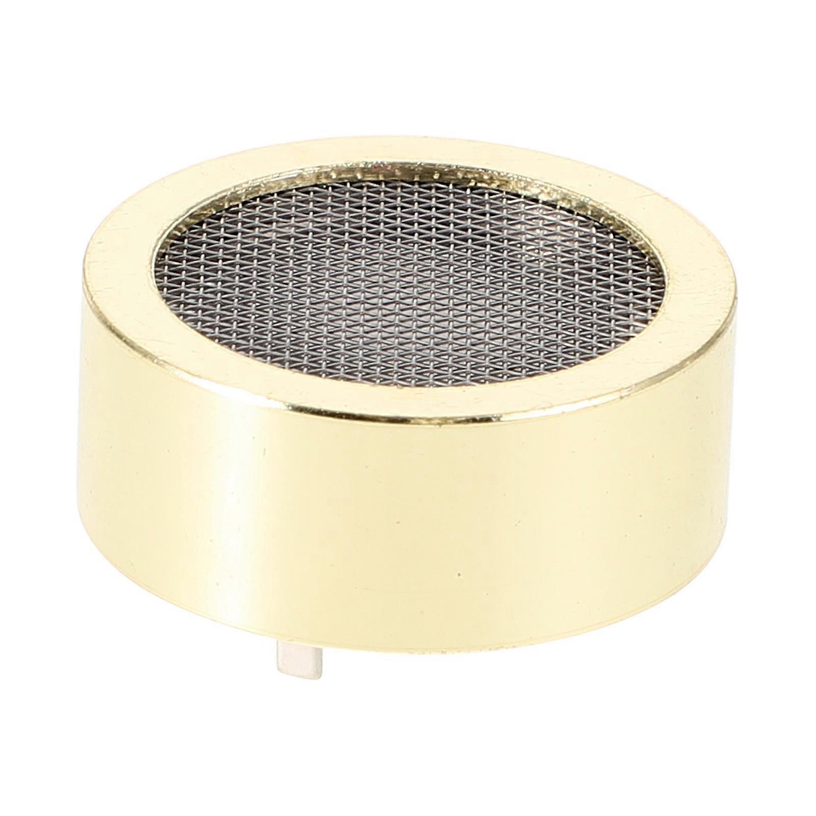 Microphone Accessories Diaphragm Core For Audio Transmission Noise Reduction Circular Microphone Capsule Golden Metal Material Recording Studio 1Set