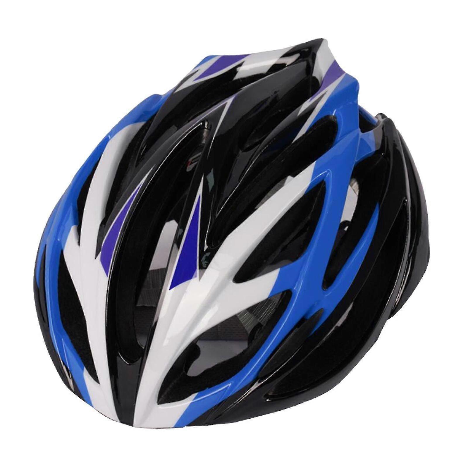 Adult Cycling Helmet MTB Road Bike Bicycle Helmet Blue White
