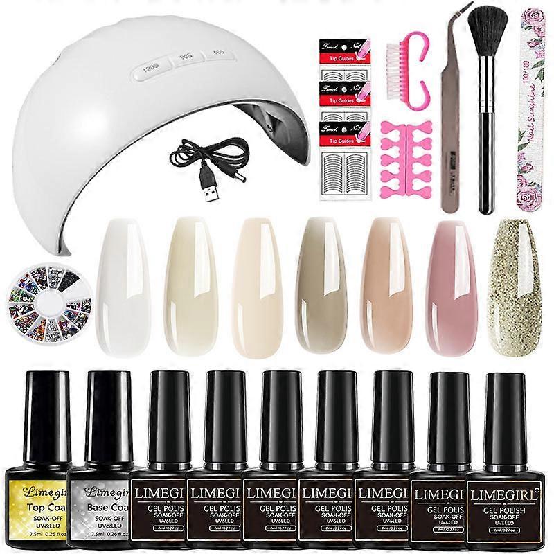 Juego de uñas Armor Mold Brush Nail Art Lamp Tool Polishing Machine Polishing Set 3