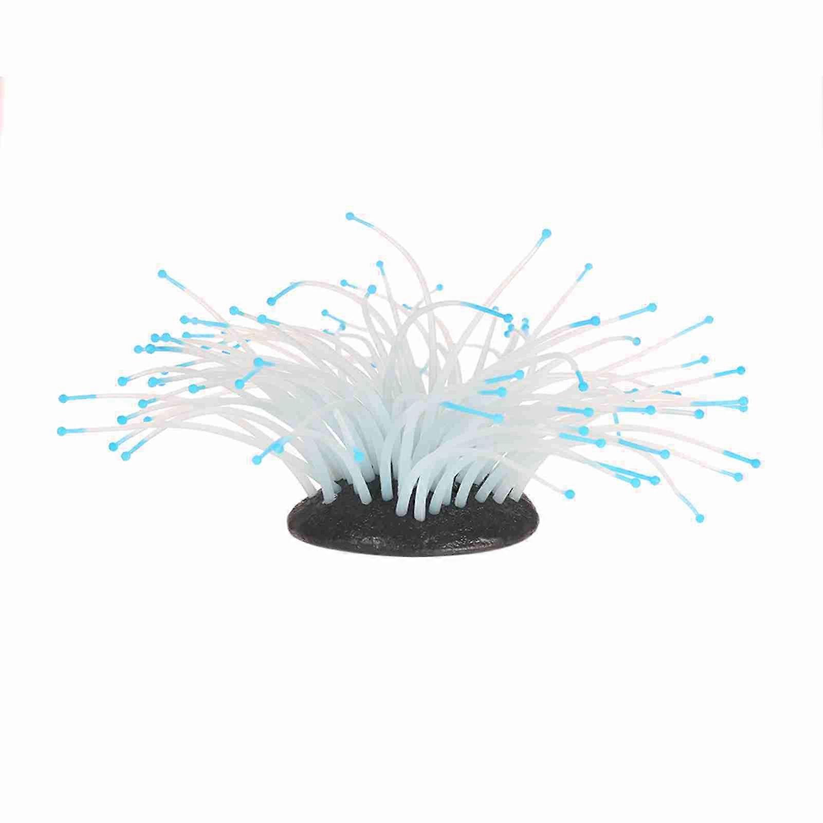 Artificial Silicone Sea Anemone with Glowing Effect for Aquarium Decoration