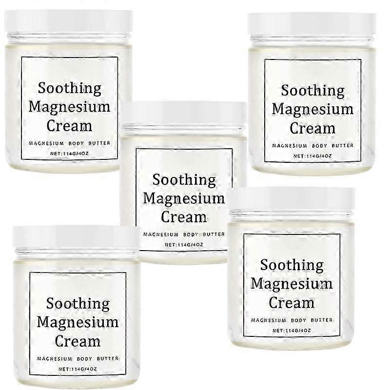 Yatıştırıcı Magnezyum Krem Yatıştırıcı ve Yorgunluğu Giderici Magnezyum Krem 114g Yaşlanma Karşıtı Cilt Bakım Kitlerine Yardımcı Olur