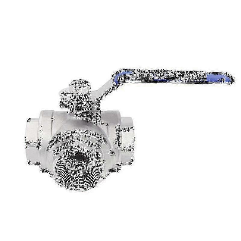 1-1/4" Three Way 304 Stainless Steel BSP Thread Ball Valve T-Type L-Type DN32 Ball Valve