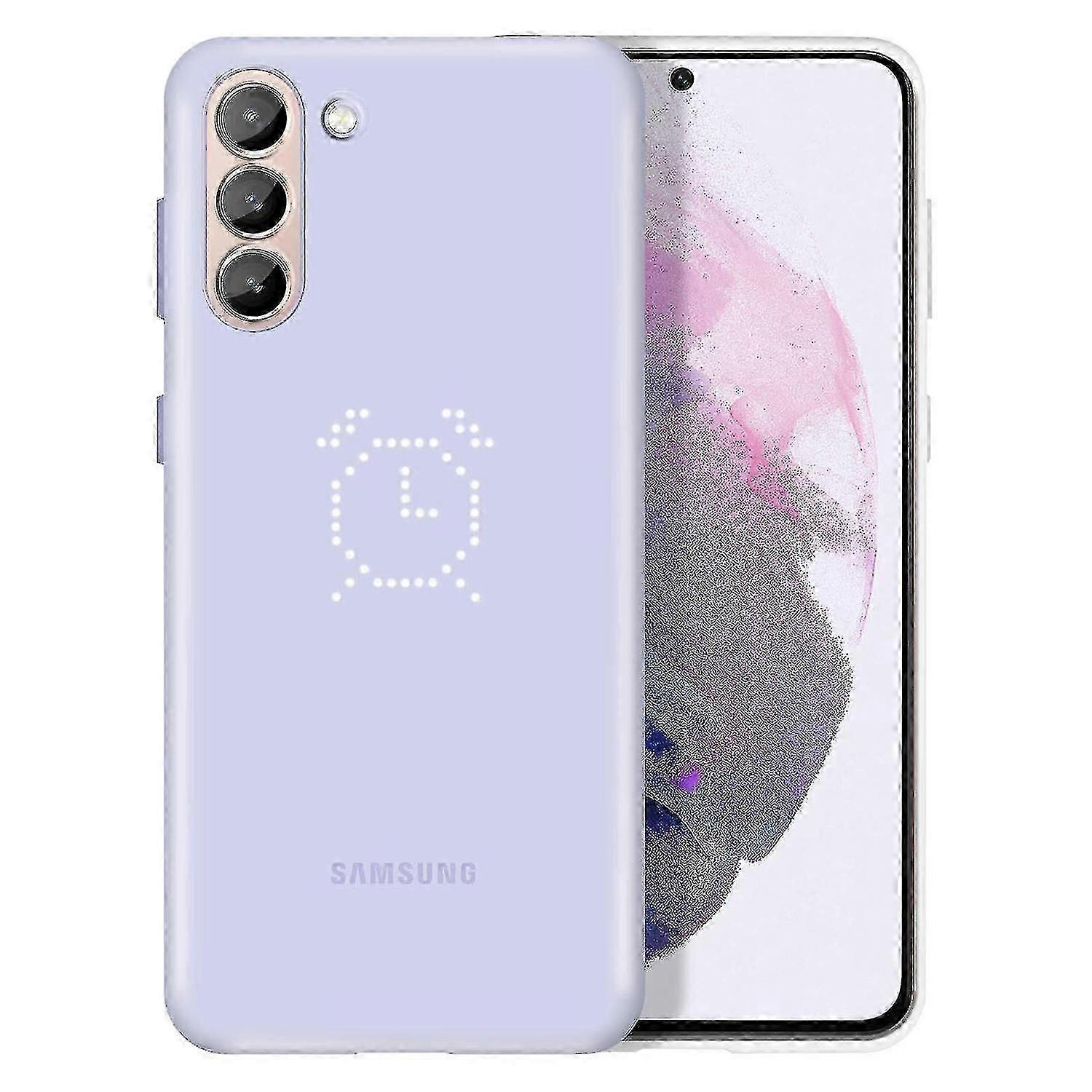 Galaxy S21 Plus Ultra-thin Led Smart Iqcompatible Case - Purple
