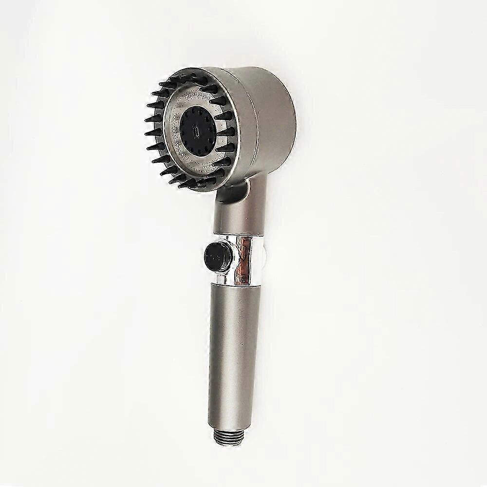 Water-Saving Handheld Shower Head with 3 Modes and Stop Button for Bathroom Accessories