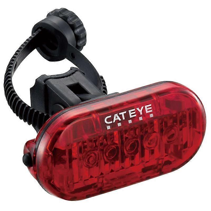 Cateye Omni 5 骑行后自行车灯 - 360 度可视性