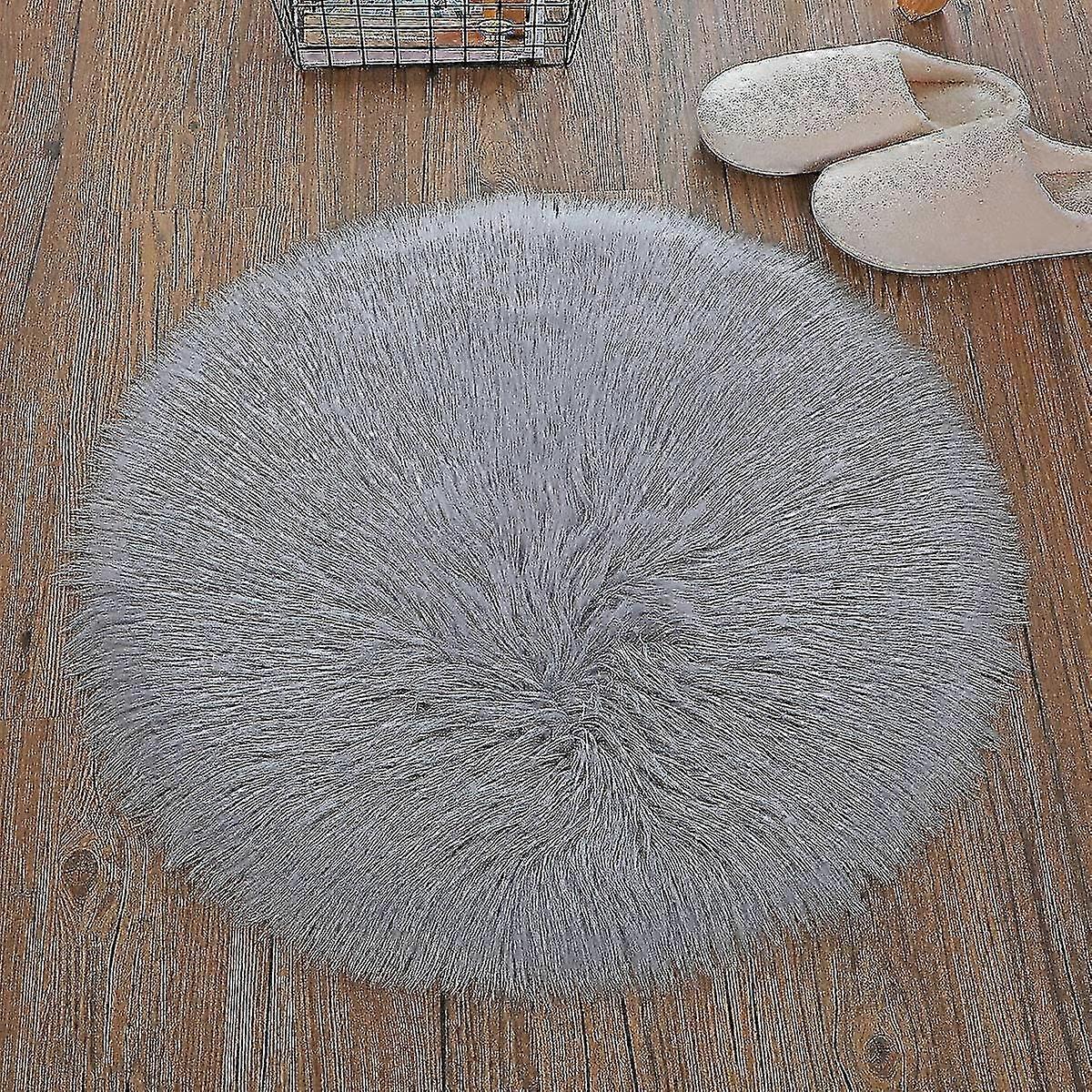 Soft and Fluffy Imitation Lambskin Area Rug