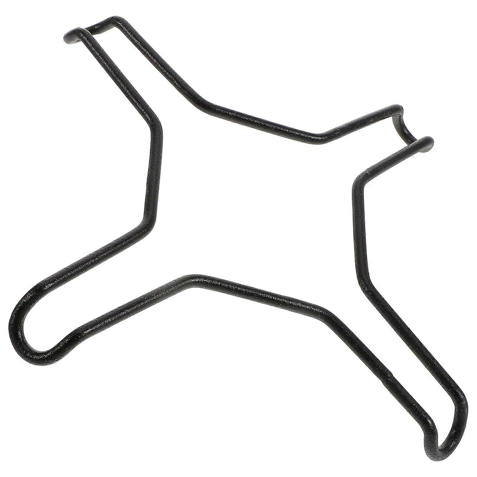 ガスストーブ用ステンレス鋼中華鍋リング 1 セット滑り止めストーブ火格子ガスバーナースタンド クックトップ用