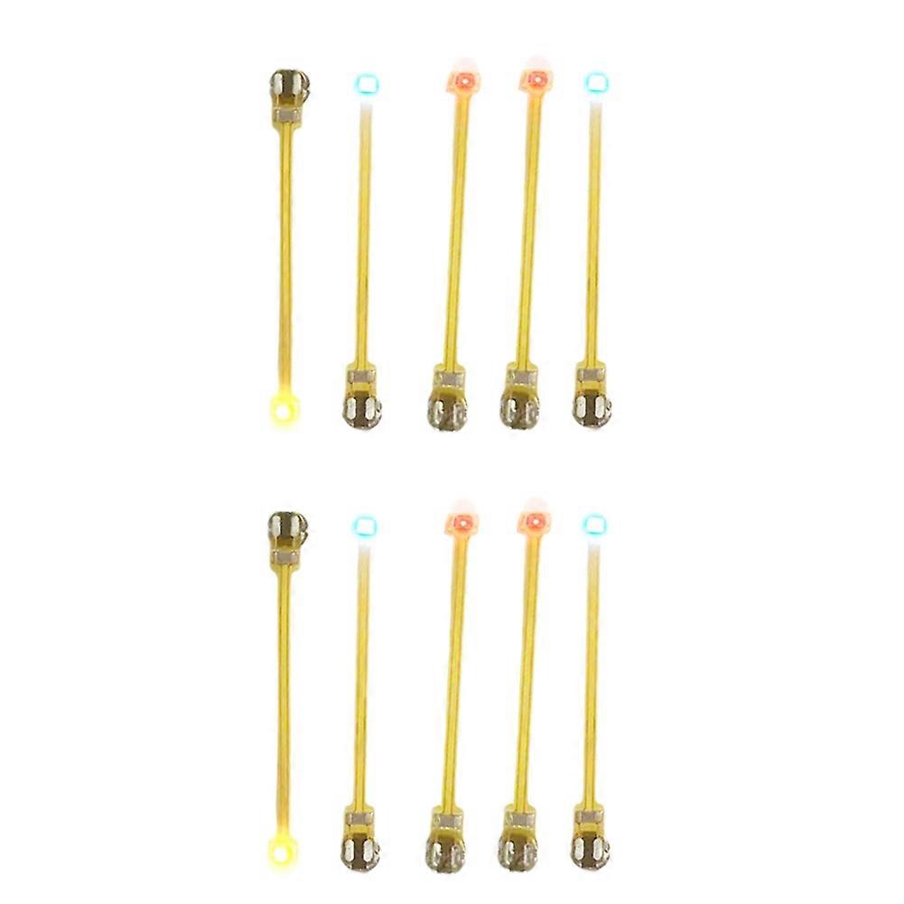 FPC Wireless Power Supply Induction Receive LED Light Decorative Lamp Wireless Transmission Transmitter Coil Toys 10Pack