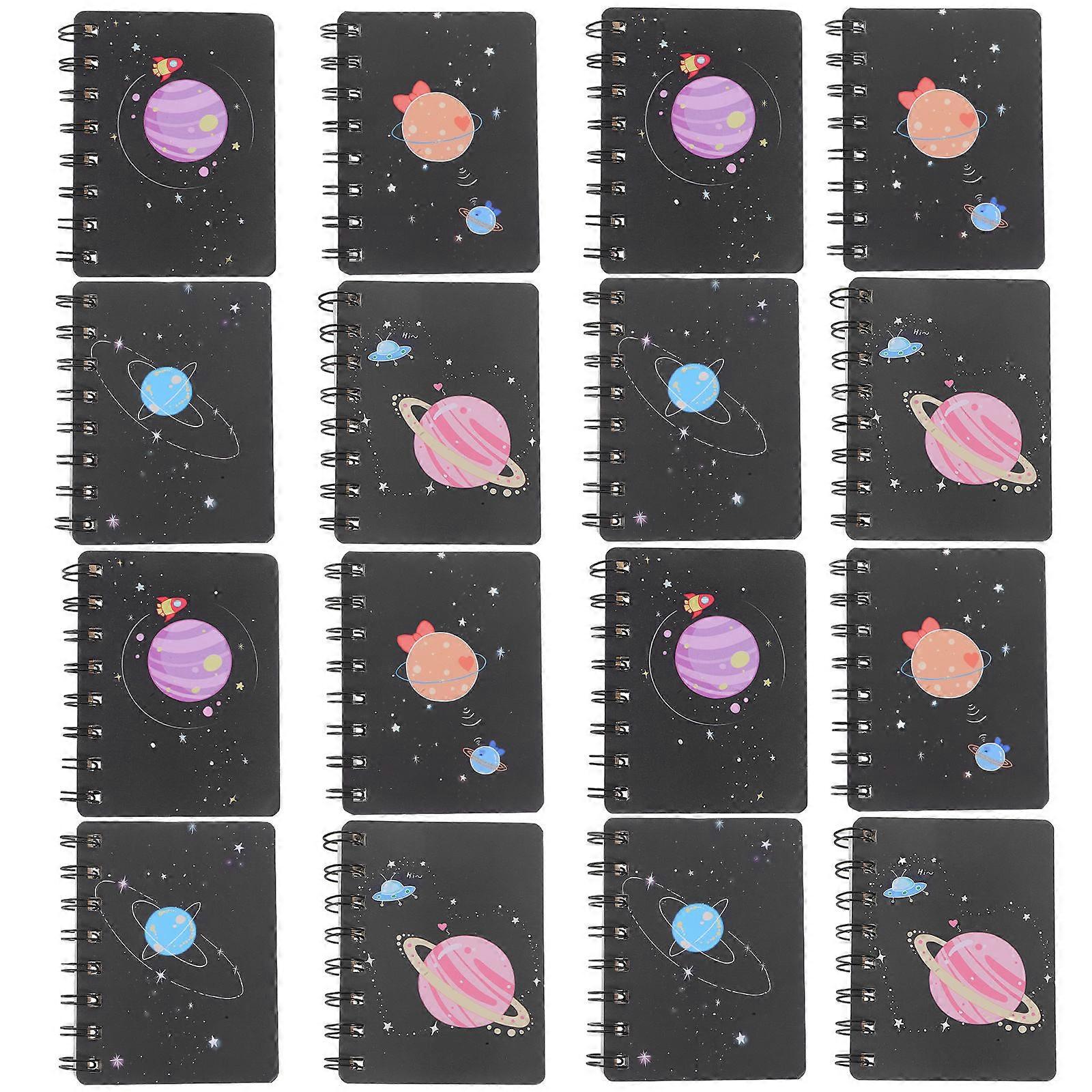 מחברות נייר כתיבת פנקסי רשימות ניידים ילדים נשים בני נוער בנות סטנוגרפים כתבים 16 יחידות