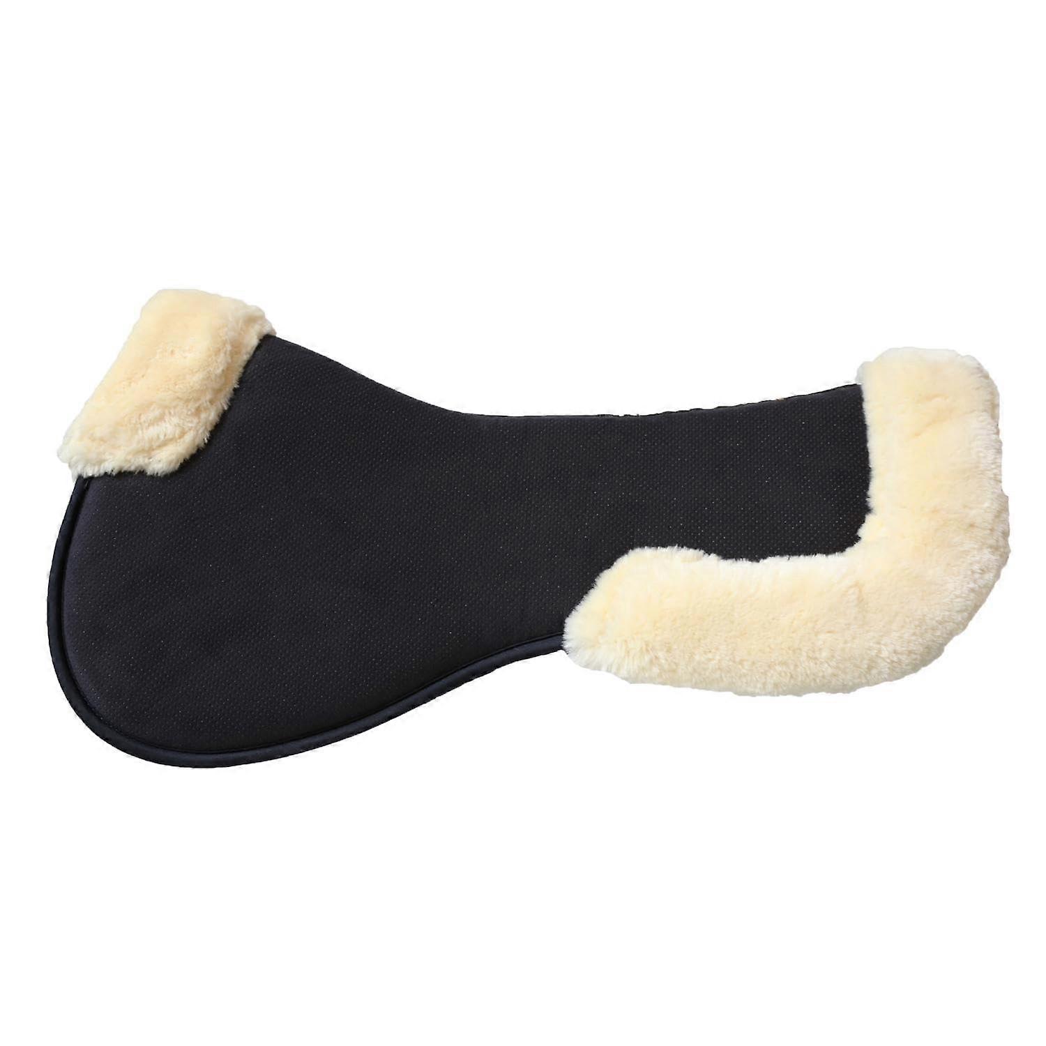 Saddle Pad Imitation Lambskin Anat. BK/N