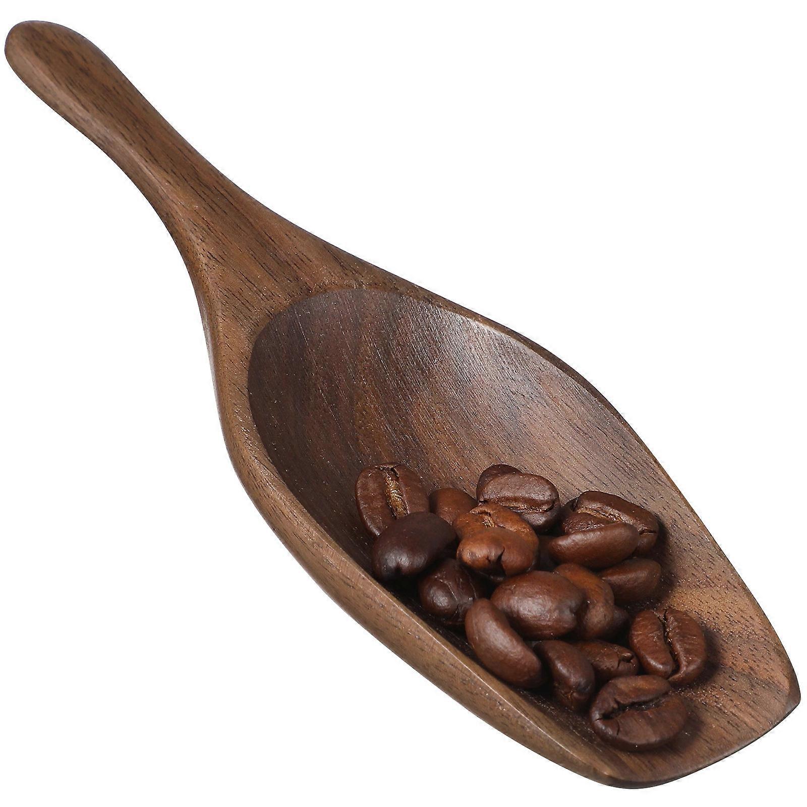 Wooden Coffee Bean Spoon for Home, Kitchen, and Restaurant Use – Lightweight, Portable, Ideal Housewarming Gift