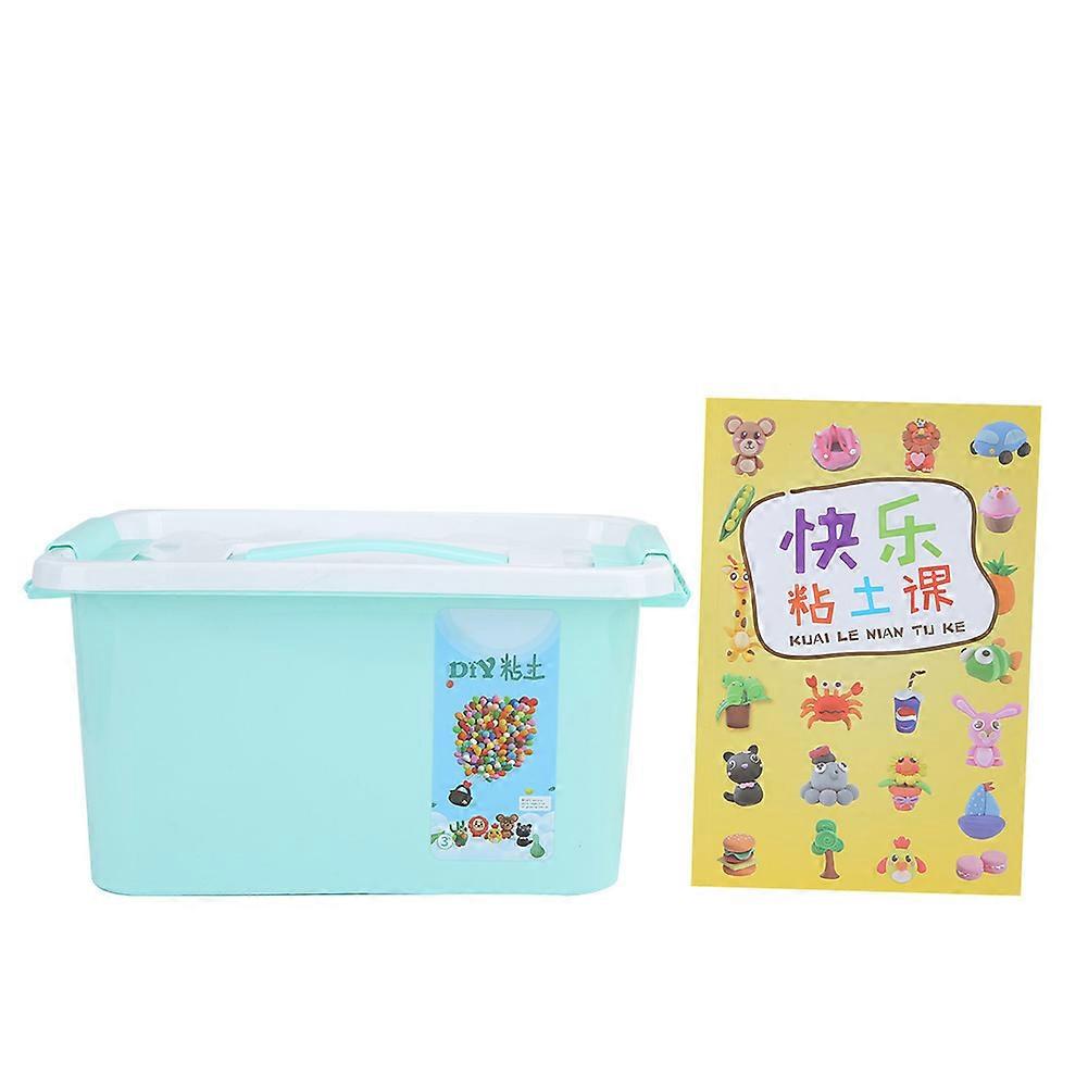 24‑Color DIY Child Play Dough Clay DIY Making Tool Kid Educational Toy Set with Box