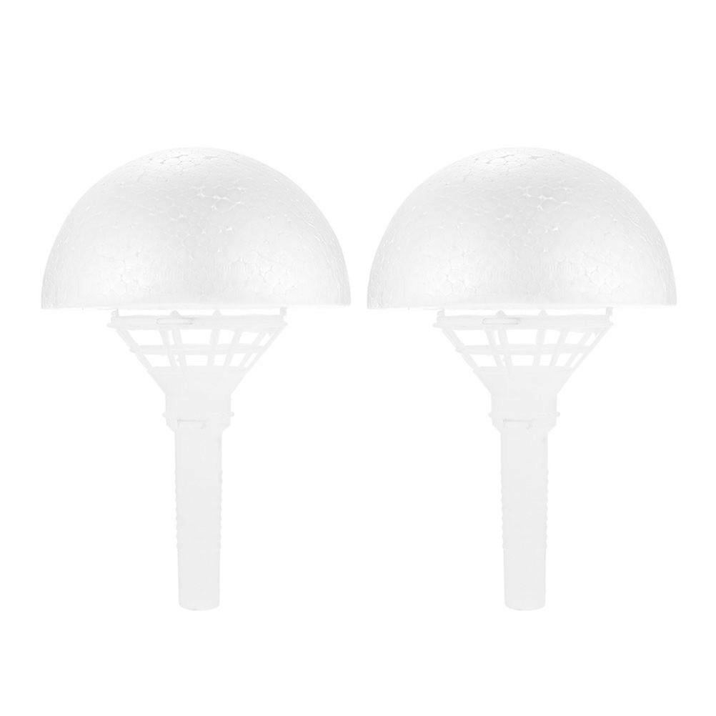 Bouquet Handles Bridal Floral Bouquet Holders White Color Plastic Material Simple and Practical Style Anniversary 2Sets