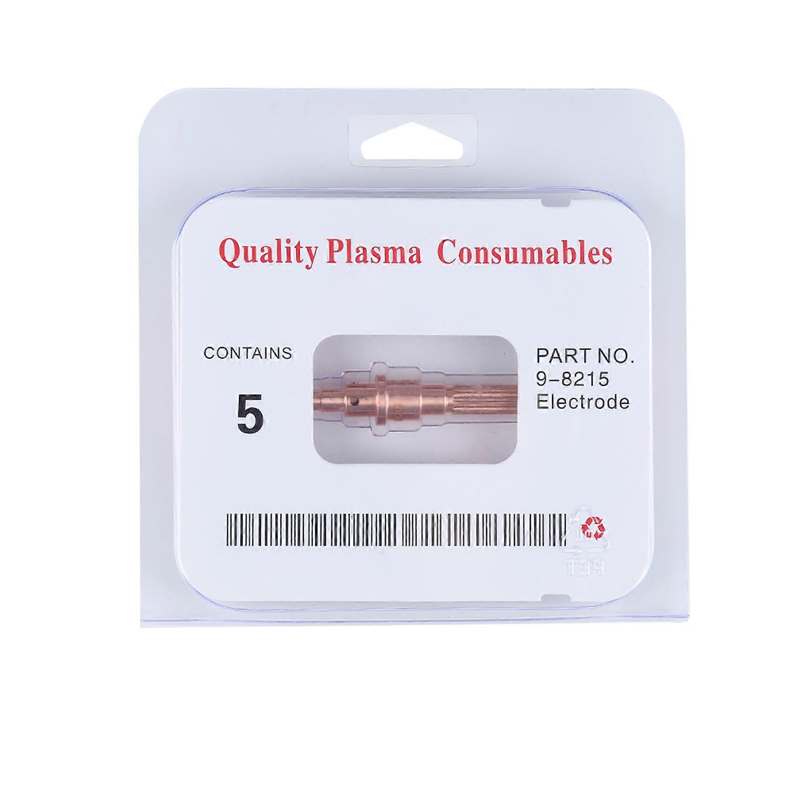 5 pcs/set Thermal Dynamics Plasma Cutter Cutting Torch Consumables SL60-100 Electrodes 9-8215