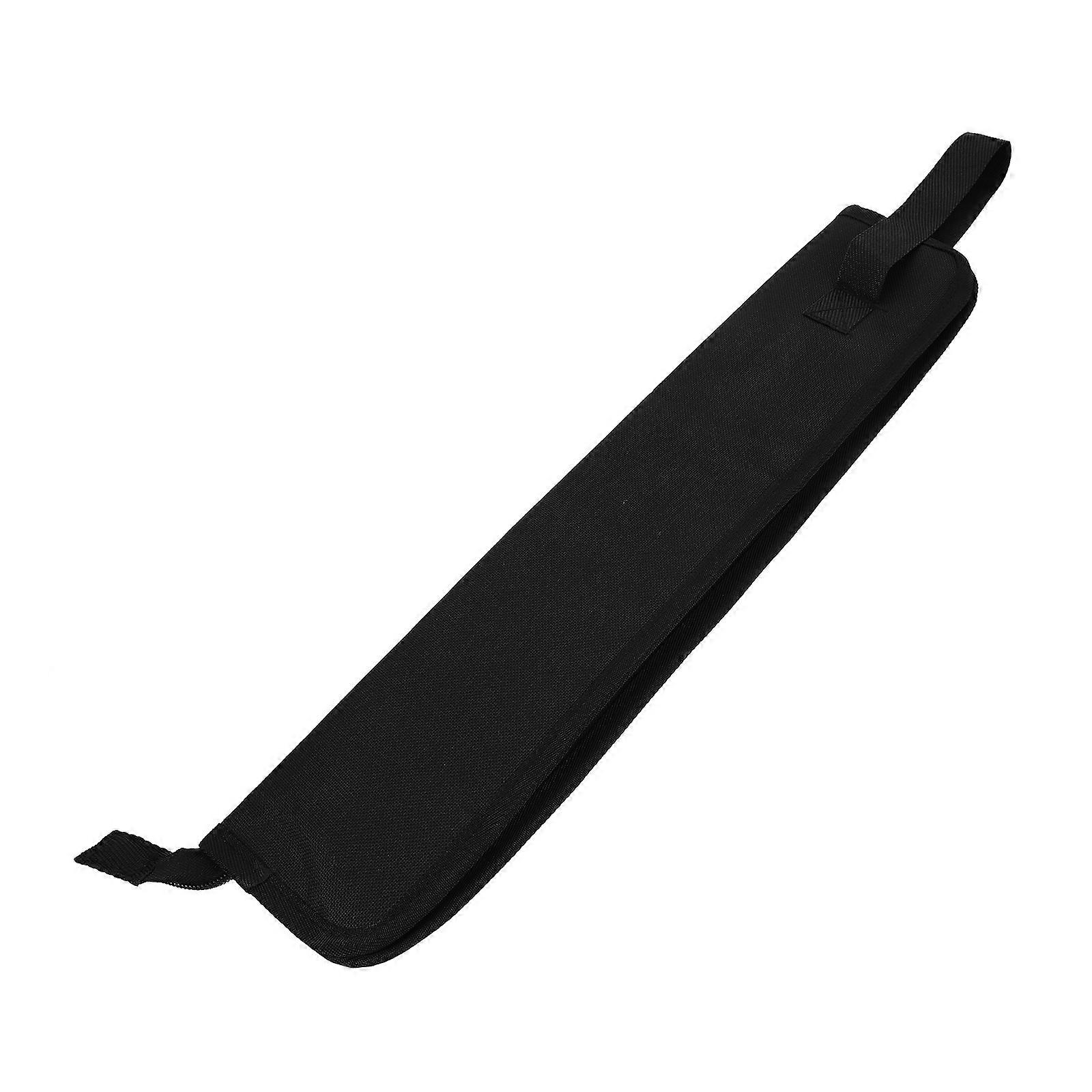 Padded Drum Bag Rectangular Shape Daily Use 600D Oxford Cloth Storage for Drum Accessories 18.1×3.9×0.4in 1Pack