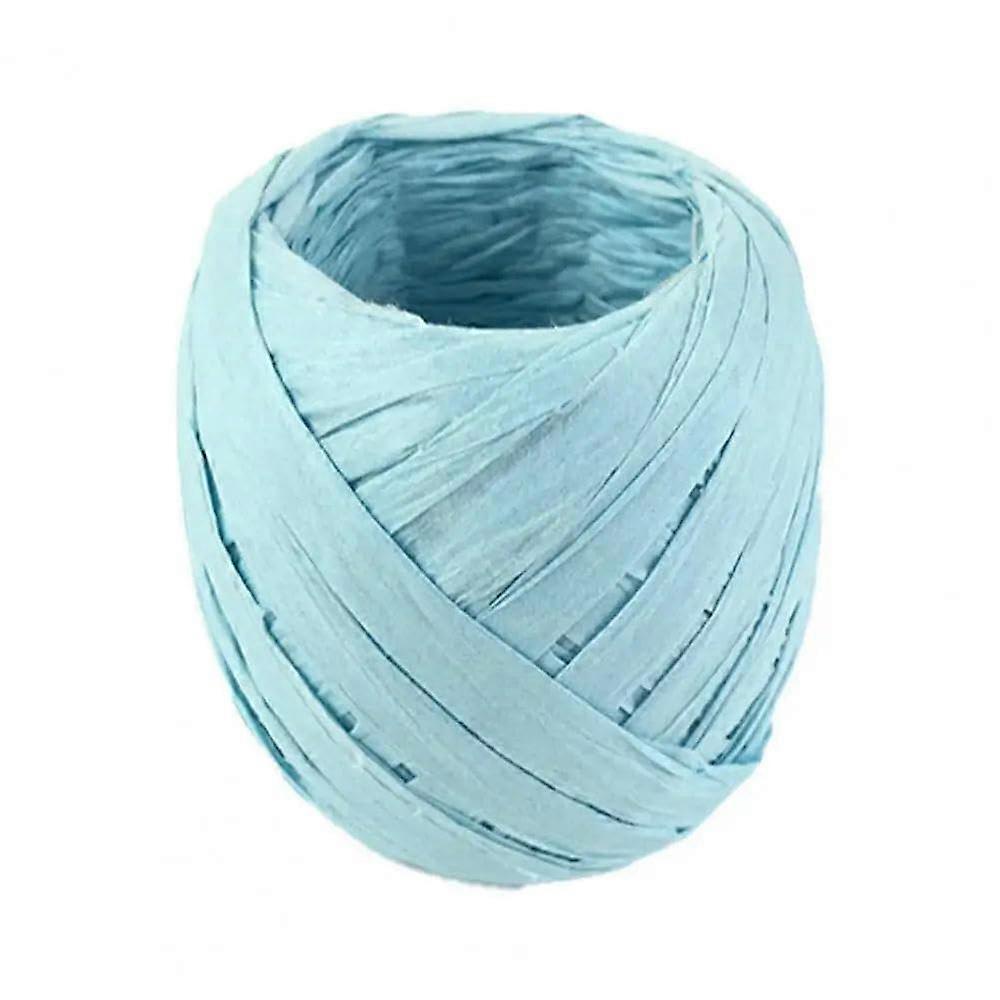 1pc Paper Rope Band, 1 Roll Paper Tape, WearResistant MultiPurpose, 17 Colors Craft Light Blue