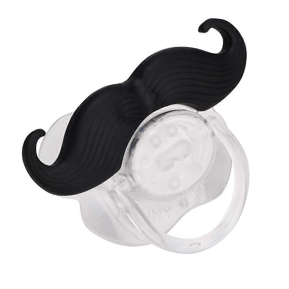 Portable Dummy, Portable Baby Dummy for Teething Babies (11 Curls Beard)