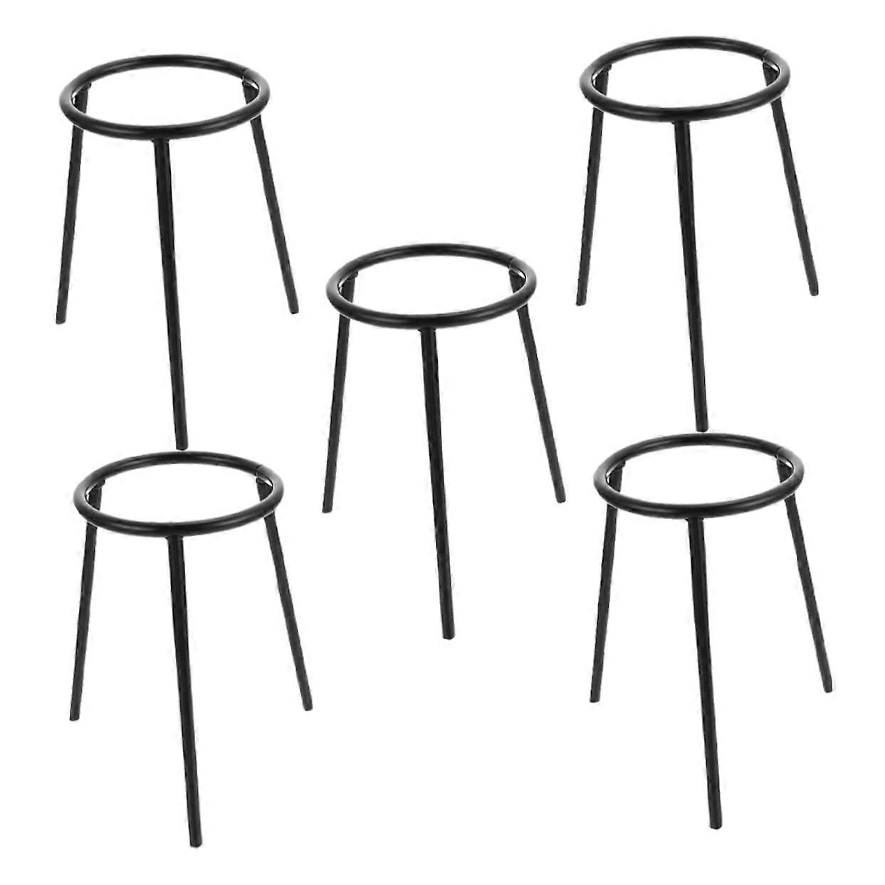 Laboratory Stand for Lamp, 5-Piece Set, Chemistry Experiment Accessory, Stable and Versatile for Lab Use