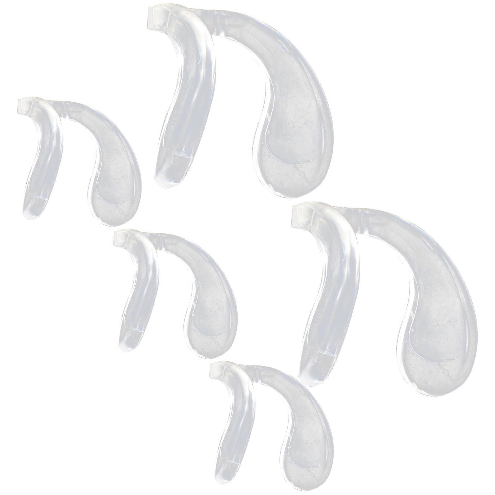 Silicone Eyeglass Nose Pads 5PCS Non Skid Replacement for Comfortable, Skin Friendly Bridge Support – Universal Fit for Mark Glasses Accessories