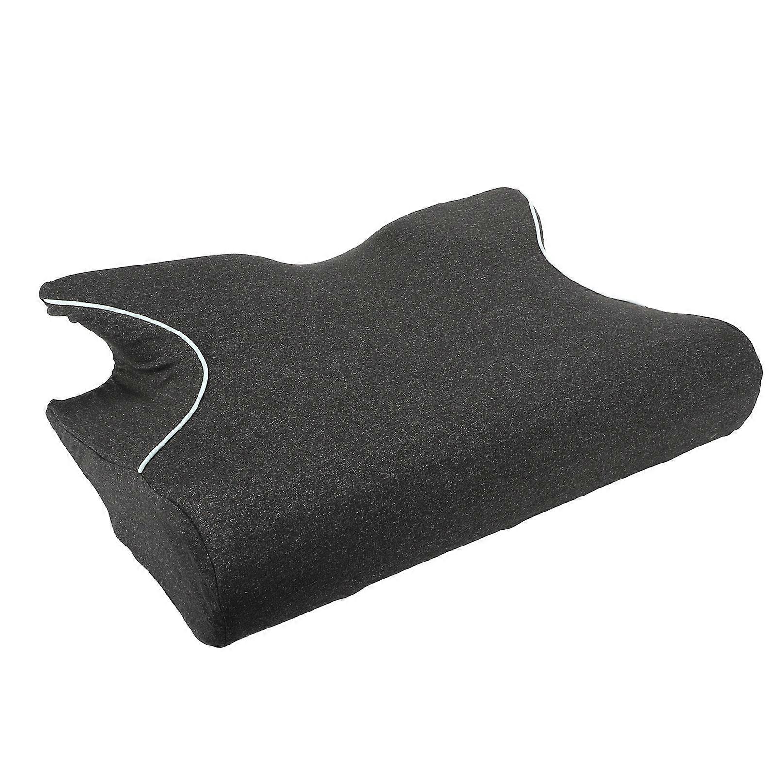 Cervical Memory Foam Pillow Tattoo Beauty Salon Lash Extension Soft Ergonomic Neck Support Pillow Black