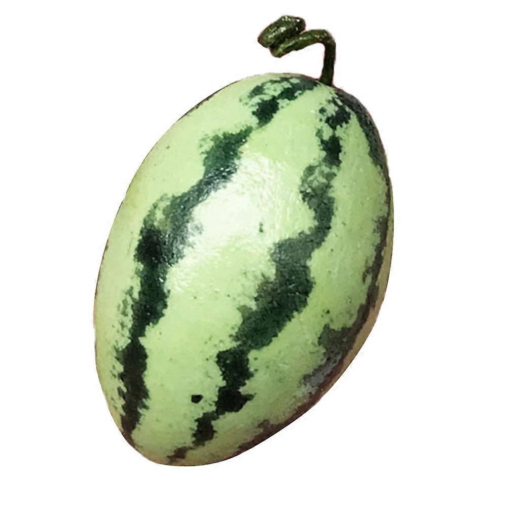 1pc Mini Watermelon Model Decorative Simulation for Miniature Scenes