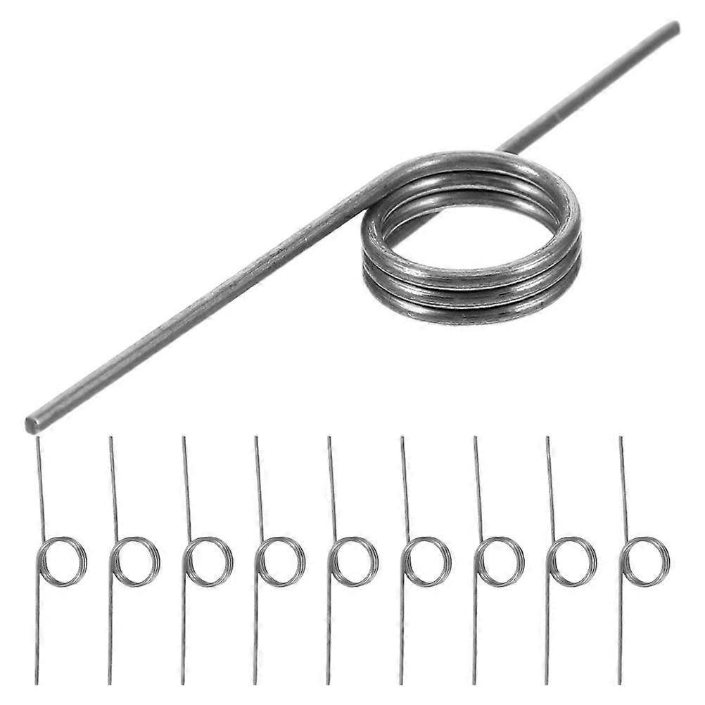 10pcs Garbage Can Flip-flop Lid Replacement Spring Fittings Torsional Spring Replacement Torsional Spring Trash Can Lid Torsional Spring