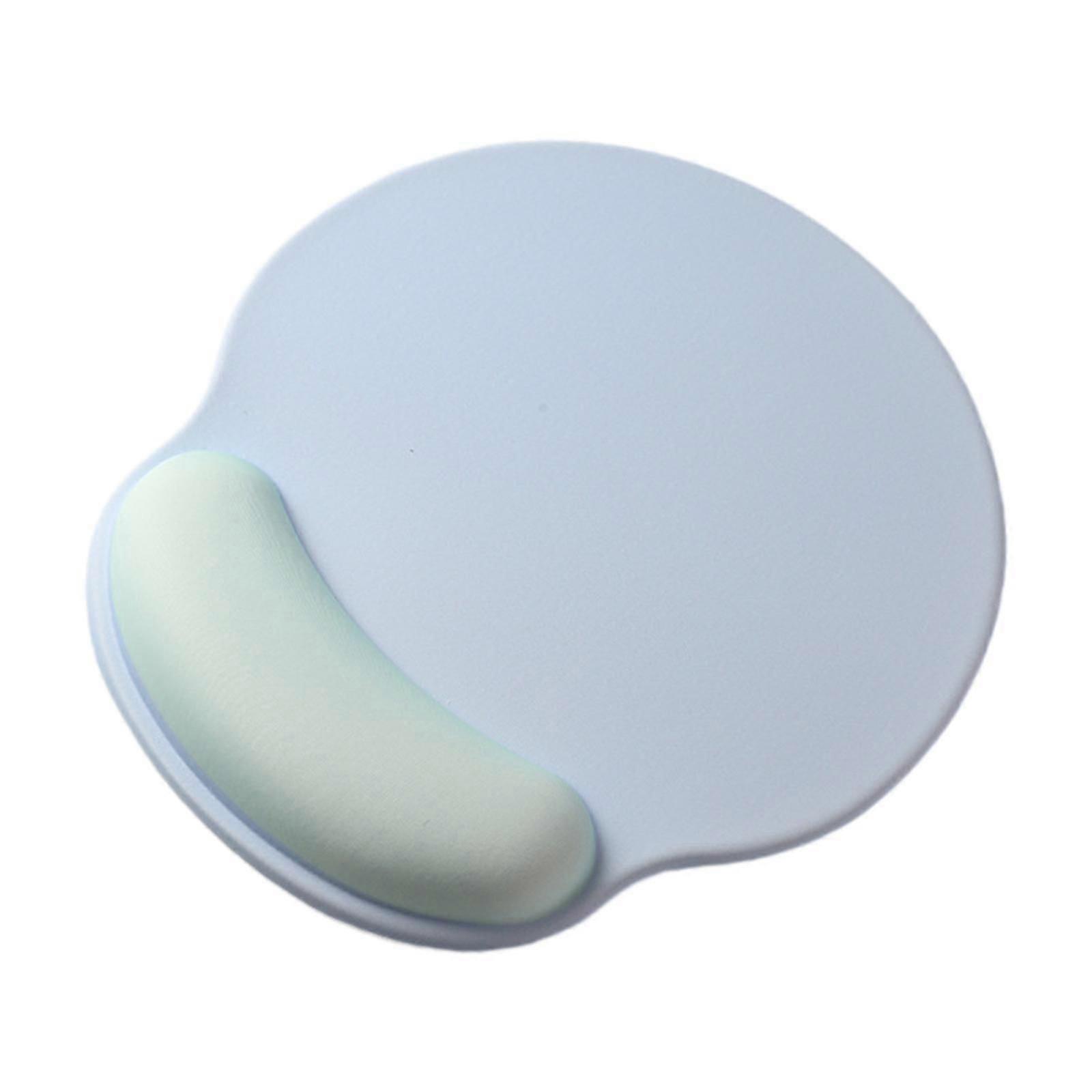 Ergonomic Mouse Pad Comfortable Non Slip Base Desktop for Work Office Laptop Red