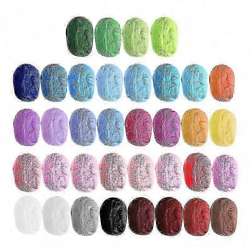 1set Felting Wool for Needle Felting and Craft Projects