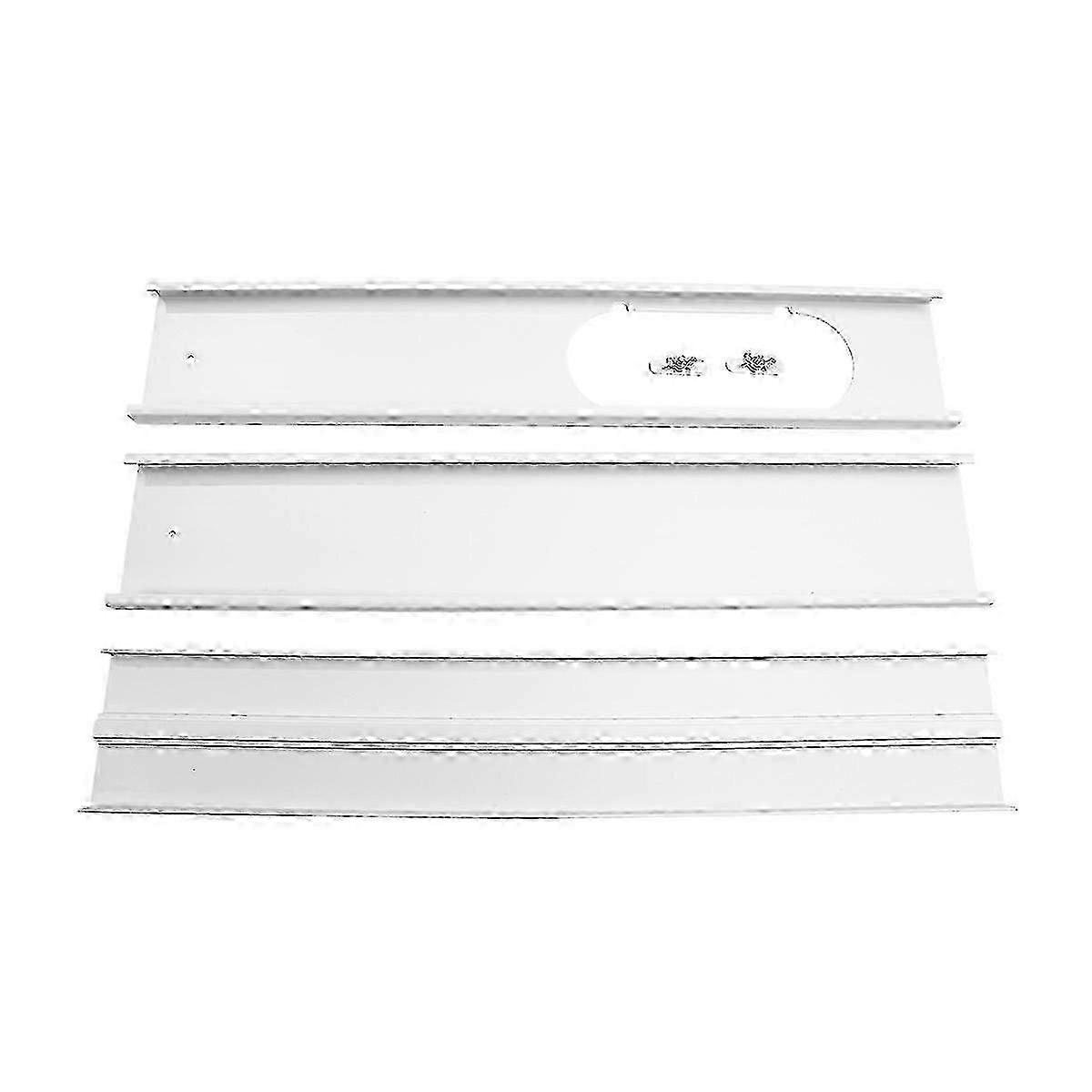 Adjustable Portable Window Adapter Slide Kit for Air Conditioner - Practical Wind Shield Plate for Easy Installation and Energy Efficiency