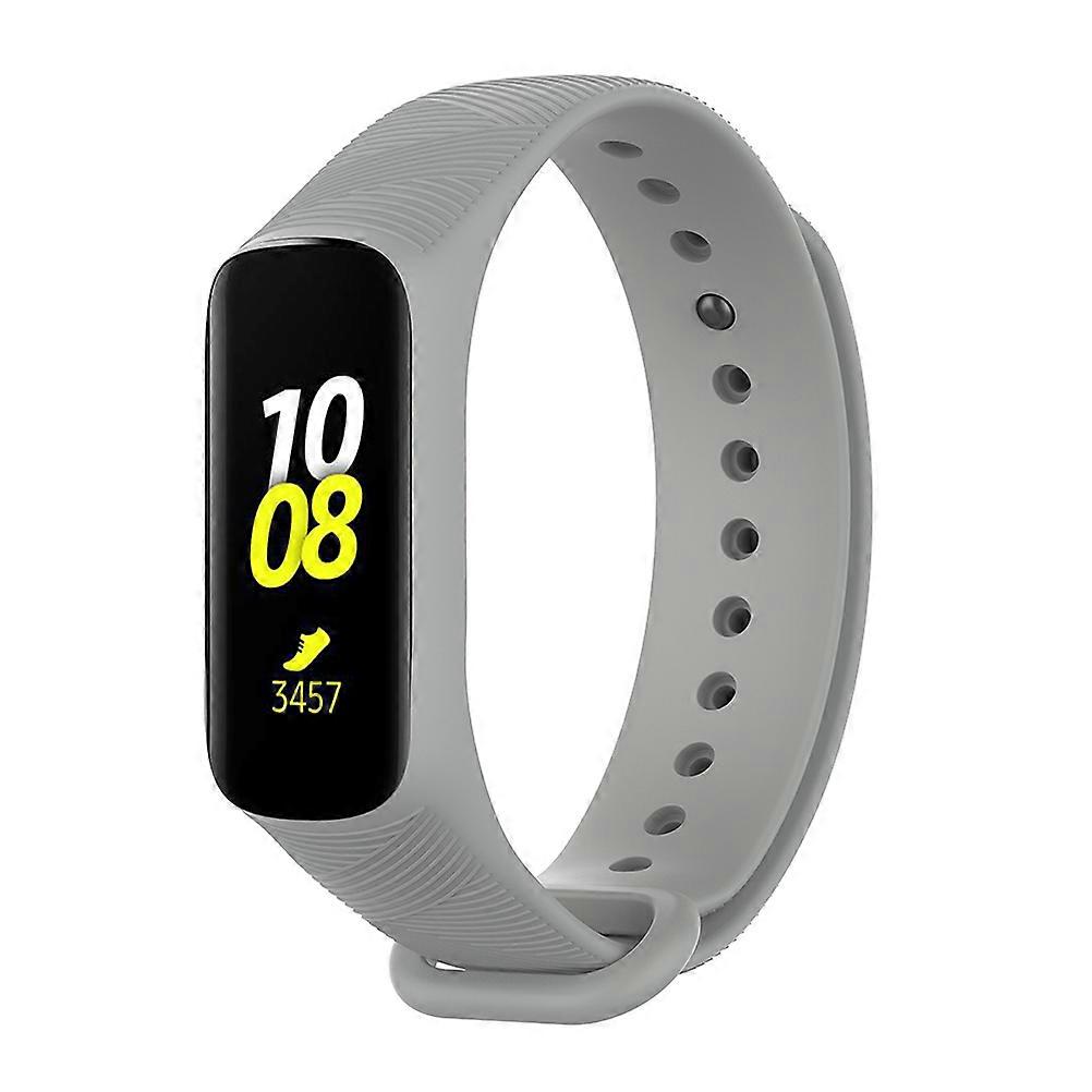 Neutral Silicone Twill Watch Strap for Durable Grey Band, Compatible with Galaxy, Elegant Design for Luxurious Look, Ideal for Friends and Family