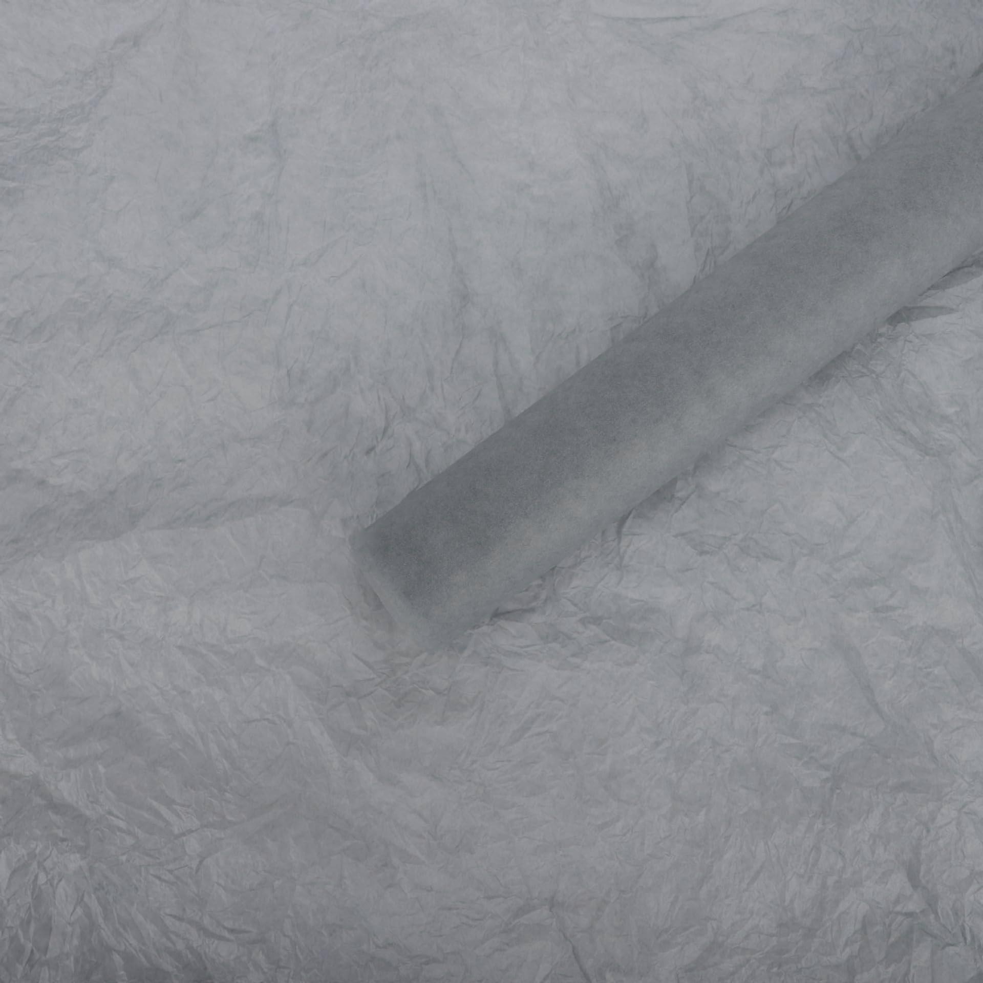 Colored paper, thin copy paper, clothing, packaging, feed, snow, pear, paper, flowers, gift wrap, 70 x 50 cm (gray)