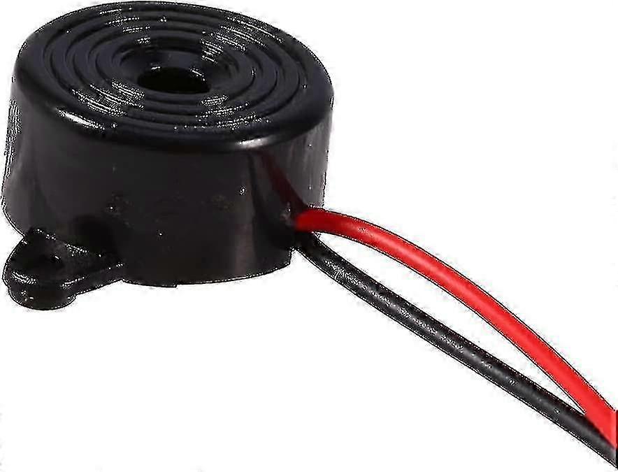 Buzzer 12v Electronic 85~95db, 3-24v Active Piezo Buzzer Tone Continuous Buzzer Alarm Sound 100mm Length Buzzer (1pc) 2025