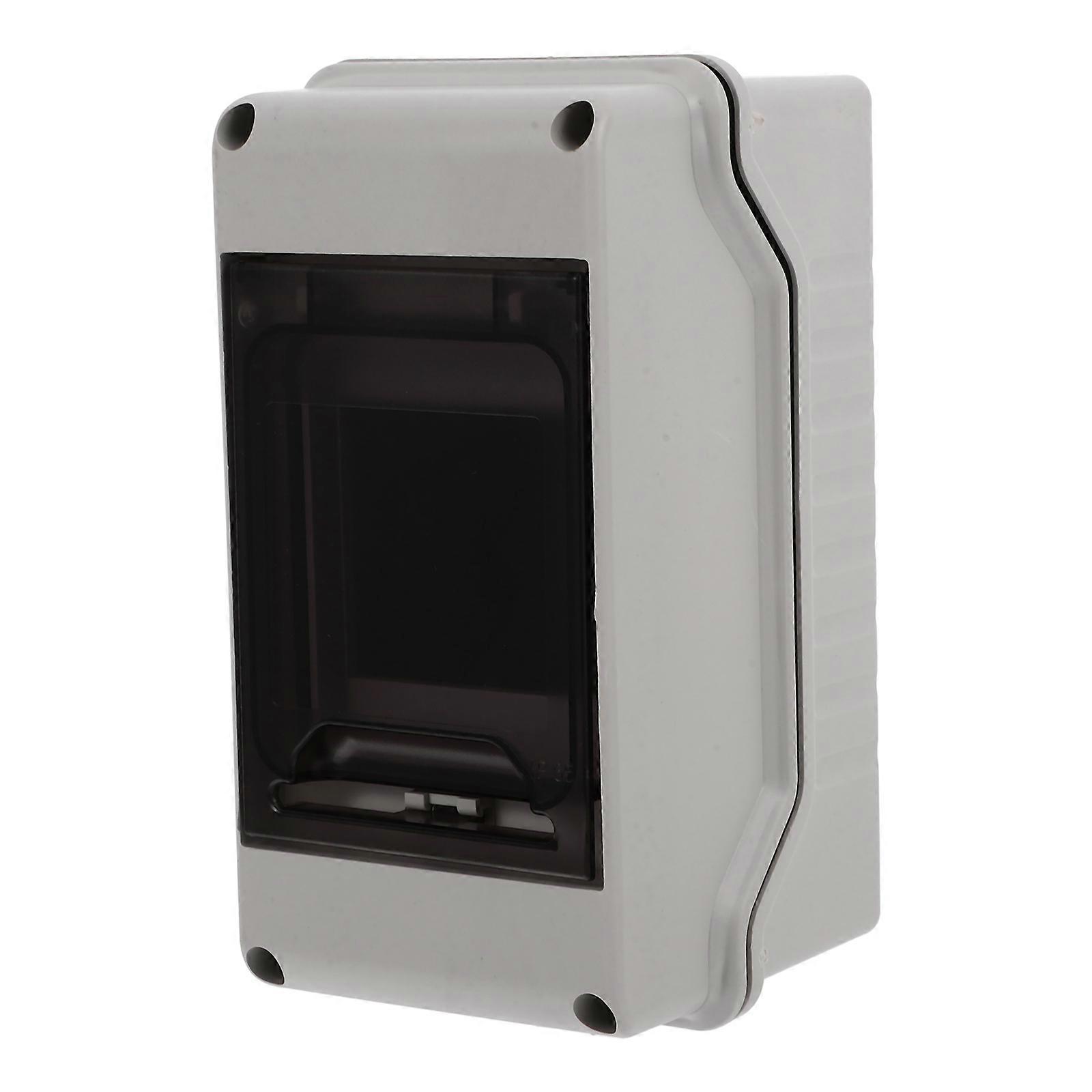 Outdoor Waterproof Electrical Junction Box with 3 Circuits for Home Solar RV and Temporary Power Outlets