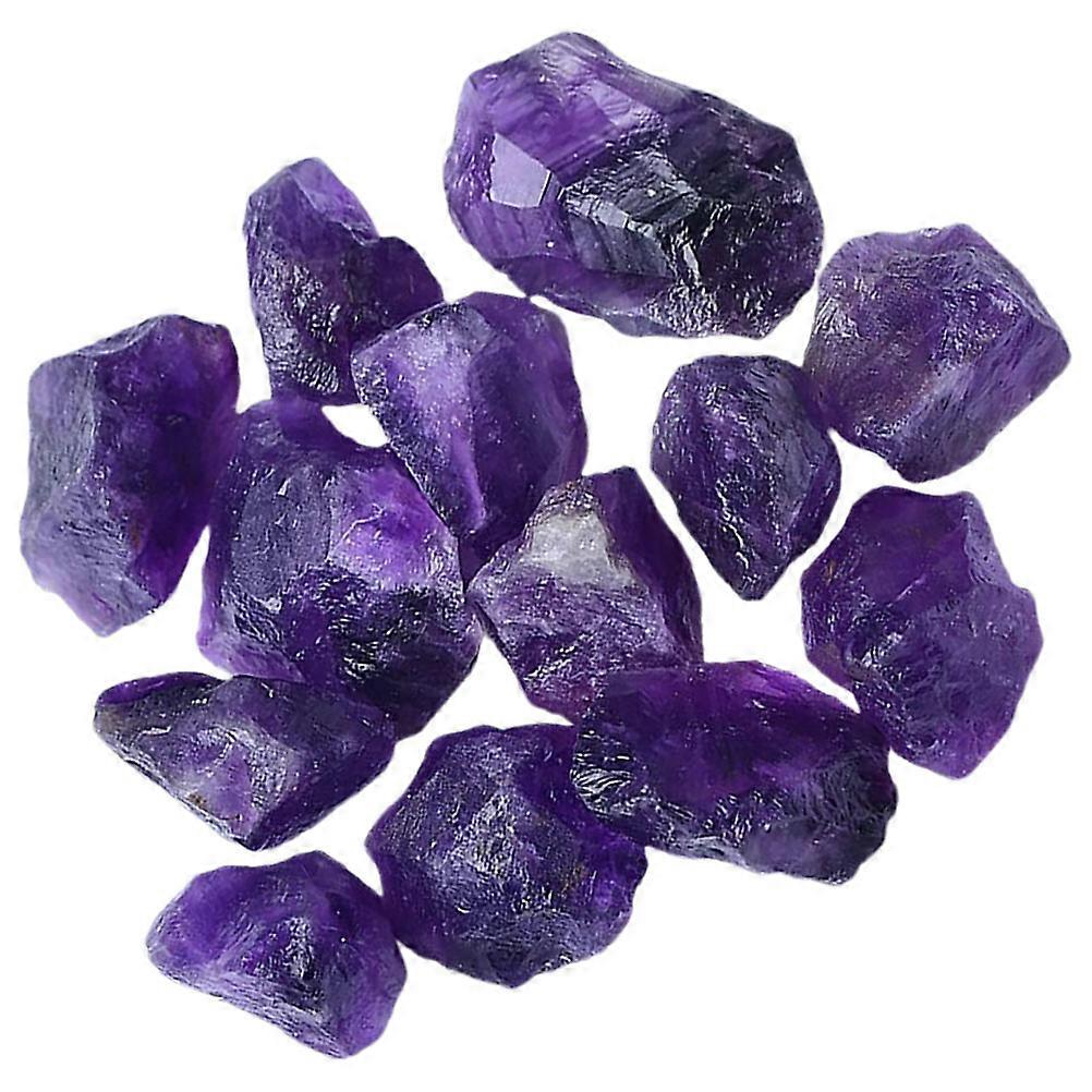 Natural Gemstones Amethyst Block Home Decoration Purple Irregular Shape Aromatherapy 1 Bag