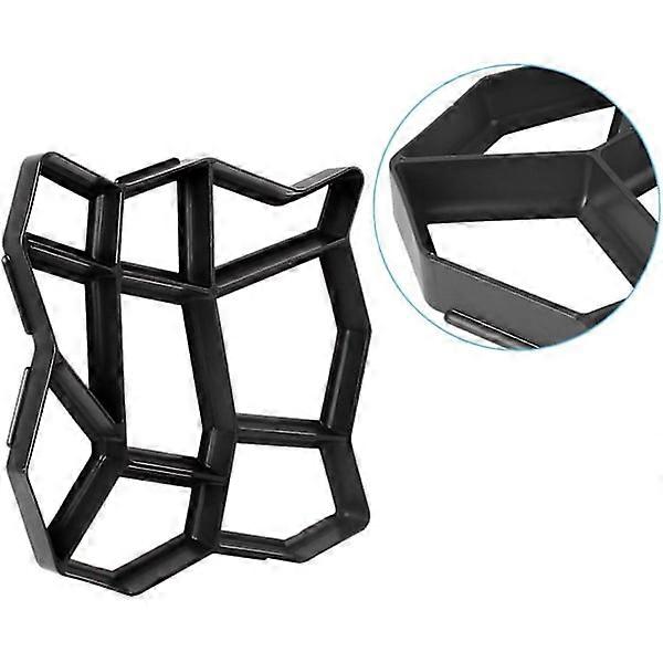 Stone Brick Mold Walk Maker Paver Concrete Form Diy Step Reusable Homemade Patio Path Tool