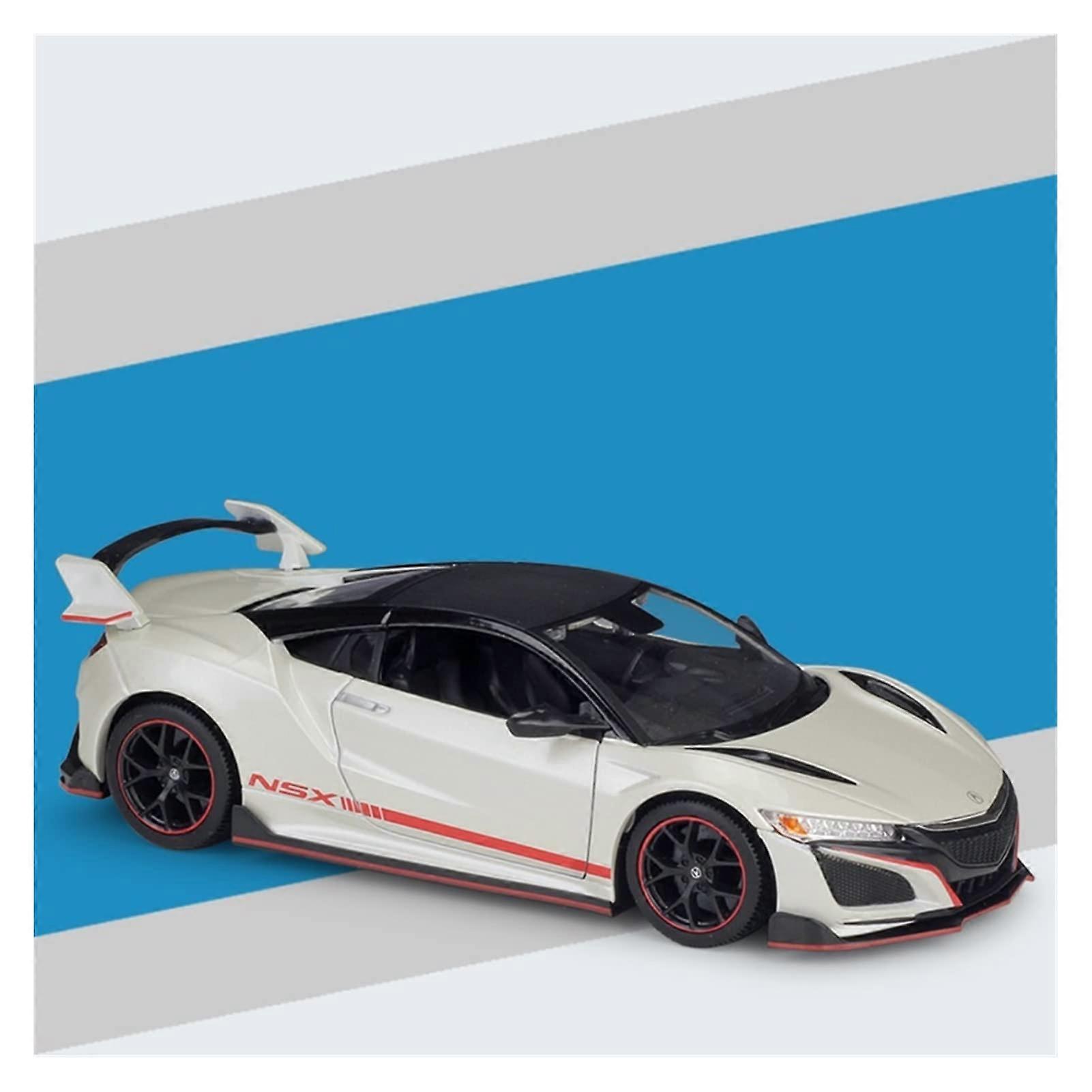 For the 2018 Acura NSX sports car model simulation alloy car model 1:24