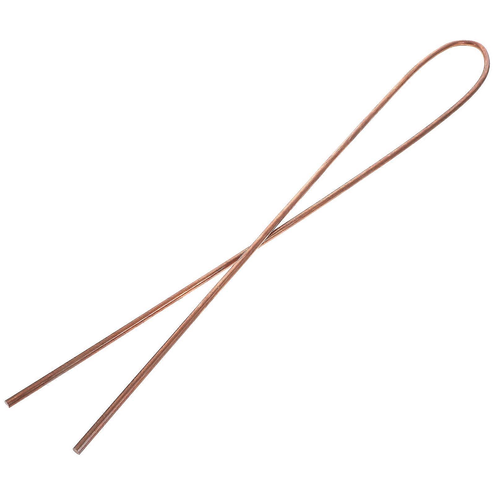 Copper Round Rod Pure Copper for Metalworking, Excellent Conductivity for DIY Projects and Welding Applications