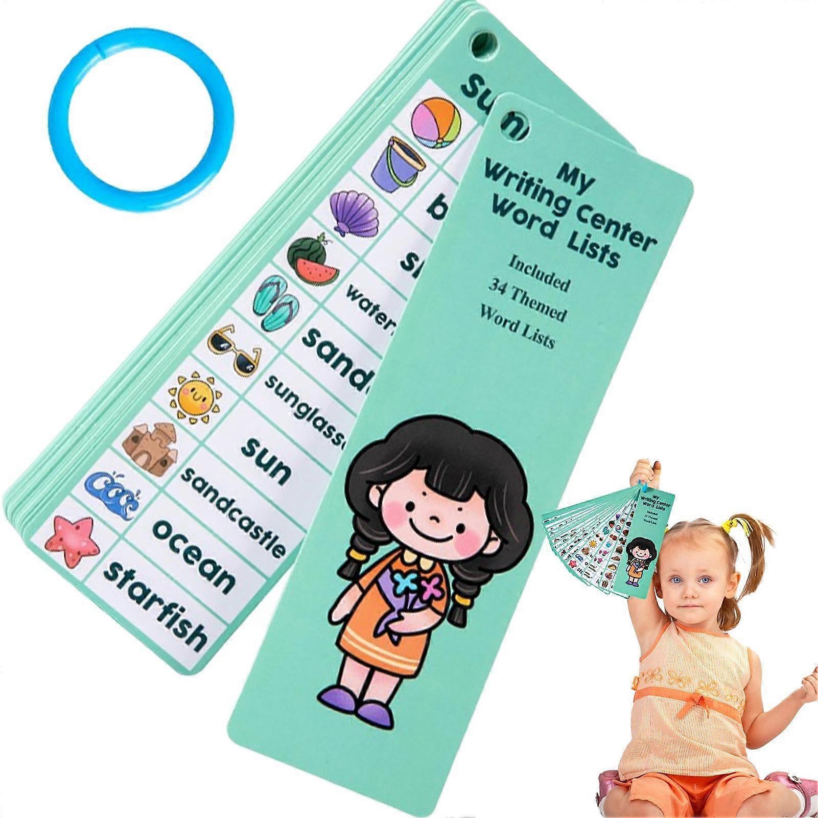 Flash Cards Visual Words Flashcards for Vocabulary for Children