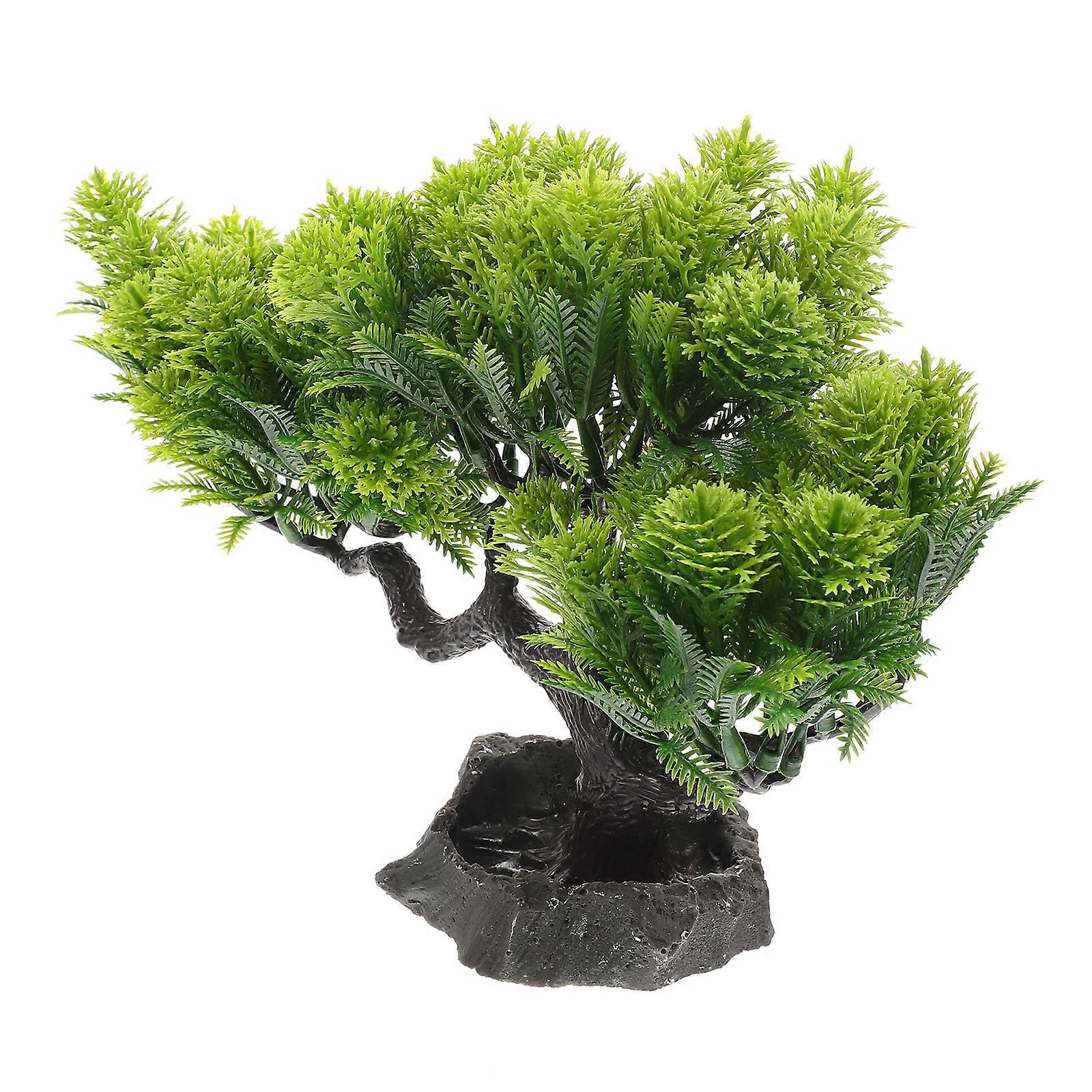 Decorative Pine Tree Sushi Sashimi Platter Ornament Fake Pine Tree Accent