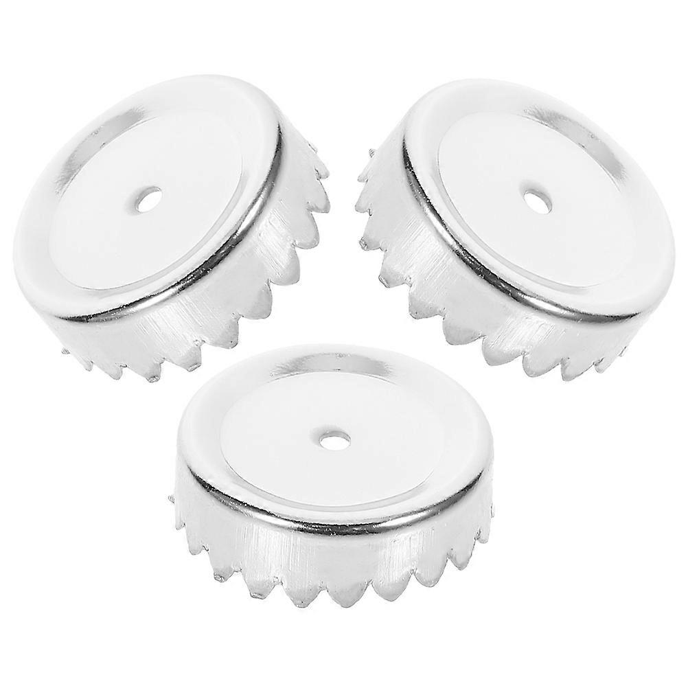 3pcs Magnetic Stainless Steel Soap Holder Caps – Wall Mounted, Easy Installation, Fast Drying, Compact Bar Soap Storage Accessory