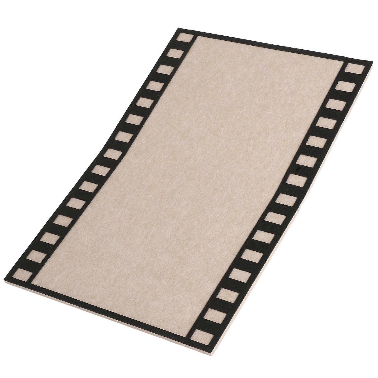 Multifunctional Photo Frame Bulletin Board For Home Decoration Rectangular Felt Memory Sharing 1Pack