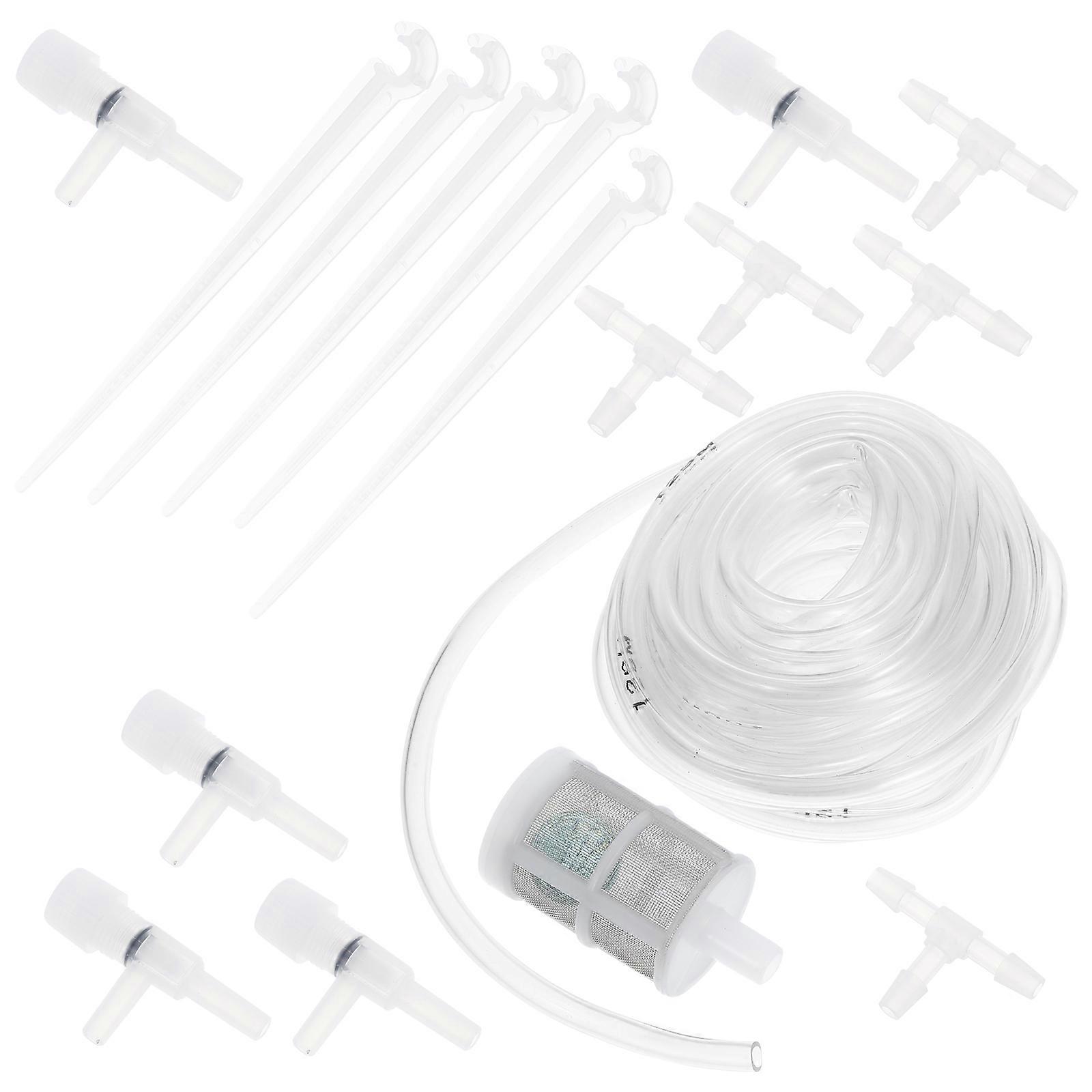 Garden Irrigation Dripper Automatic Drip Irrigation Hose and Valve for Potted Plants Balcony Garden 500.00X0.60X0.60CM PP Self-Watering 1 Set