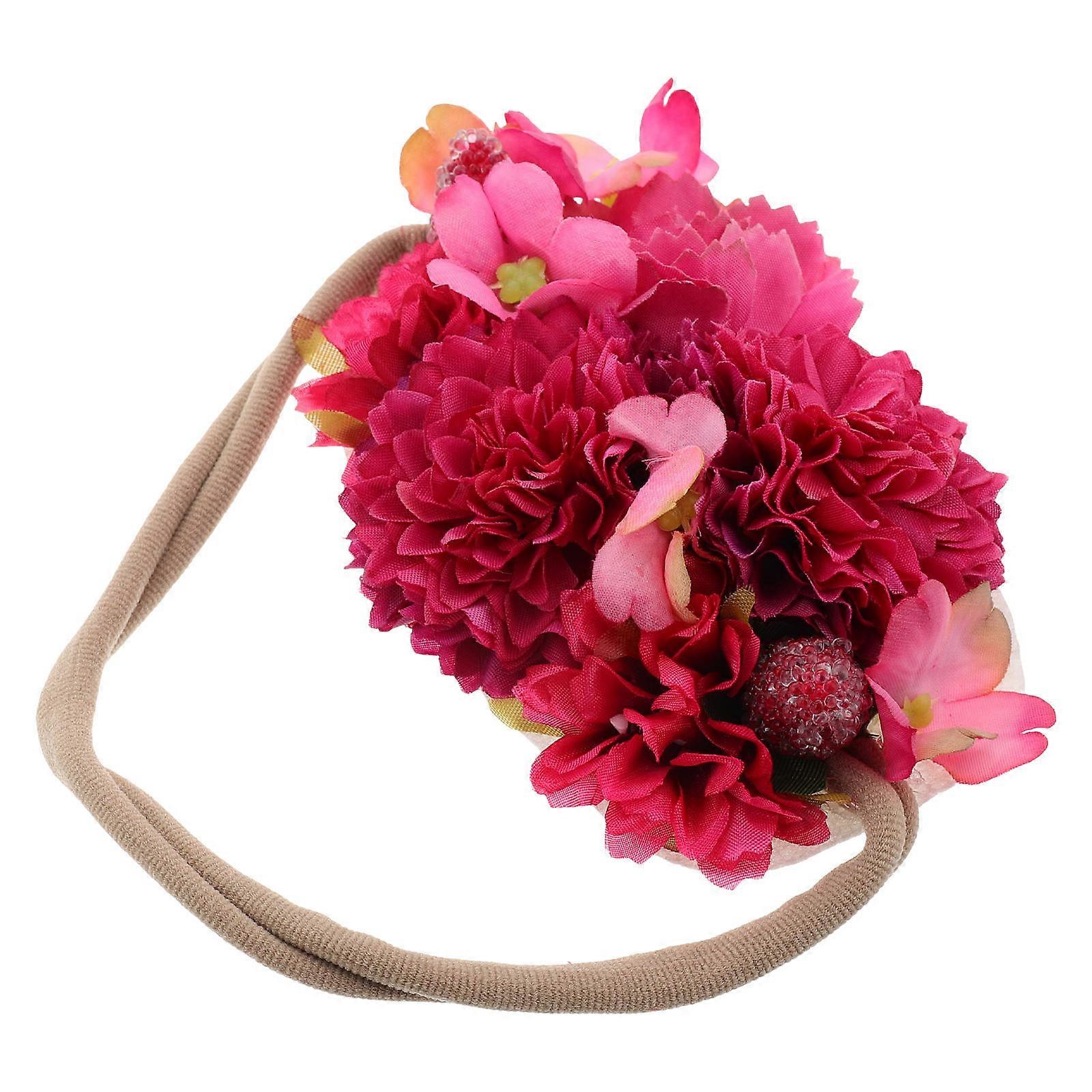 Baby Girl Photo Props Adorable Design Headband Portable Lightweight Durable 1Pack