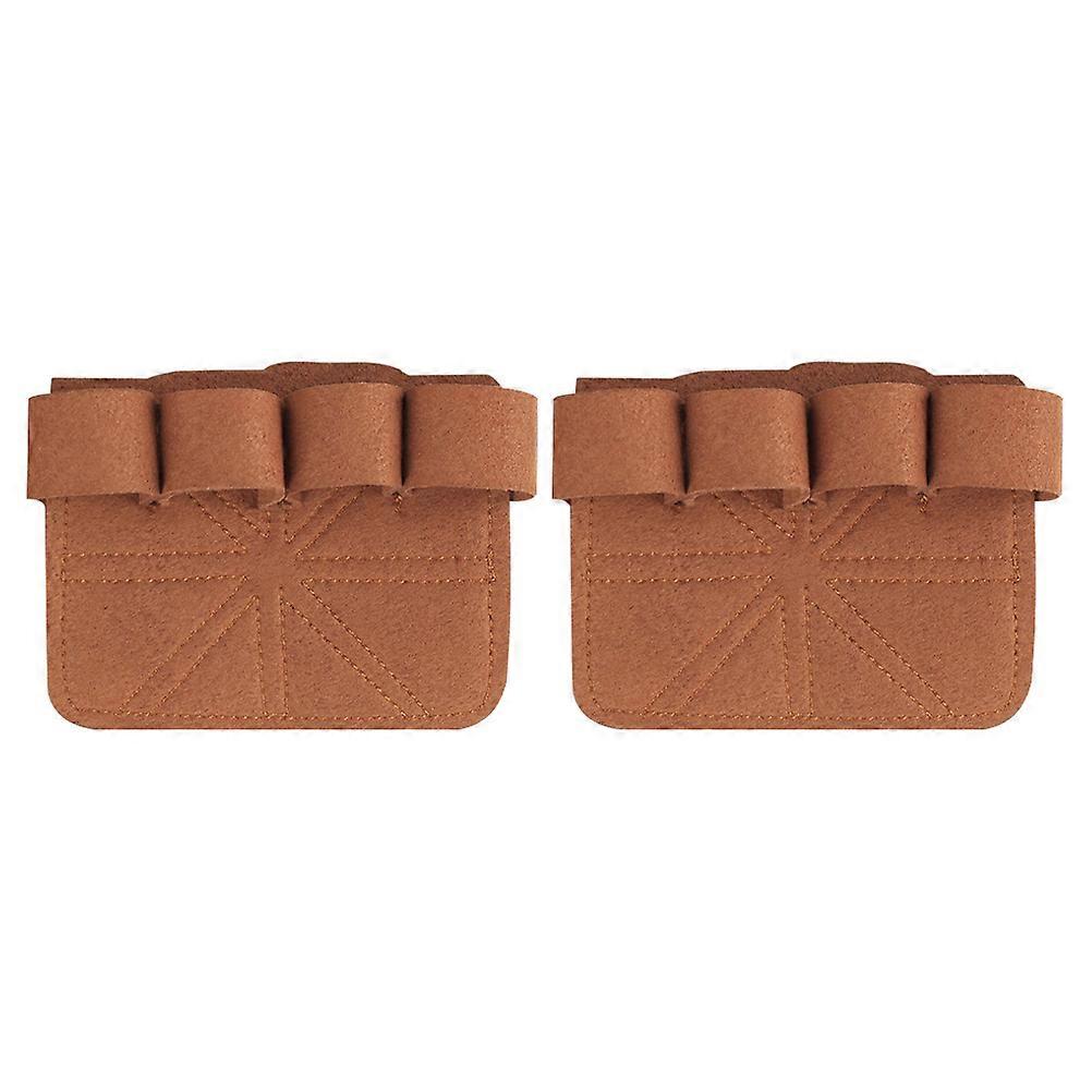 Microfiber Lifting Grips with NonSlip Palm Protectors for Gym Workouts Light Brown